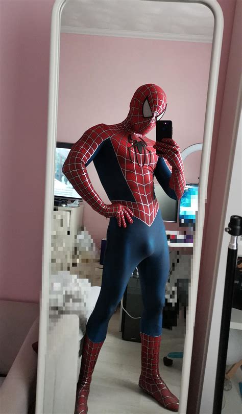 spiderman tight costume